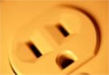 Photo of an electrical socket.